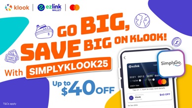 <p> Get up to $40 OFF on activites and hotels when book with Klook! Promo code are available, while stocks last.</p>