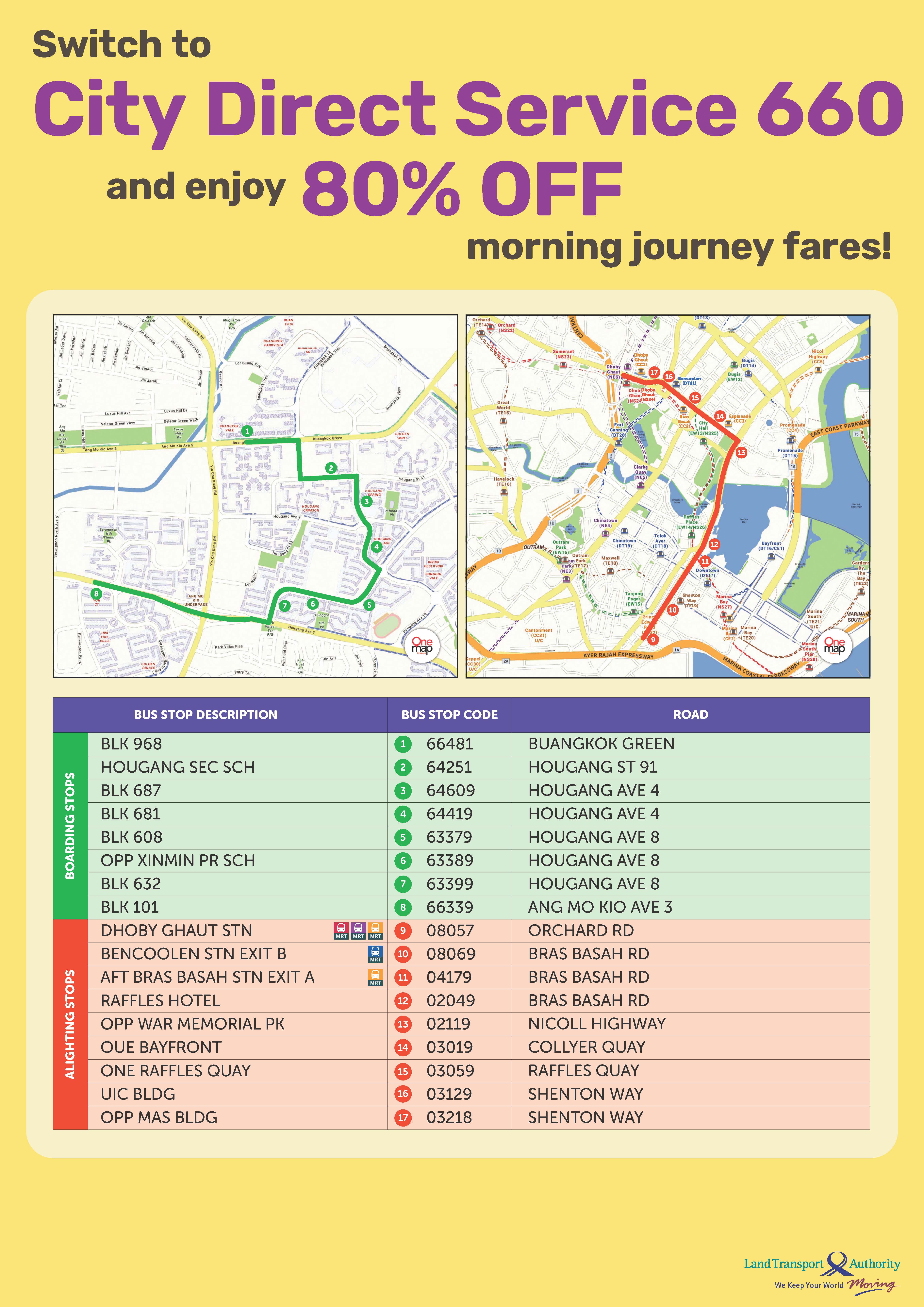 Bus Service 660