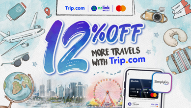 <p> Get 12% off when you book flights, hotels, and activities via trip.com! Promo codes are available while stocks last.</p>