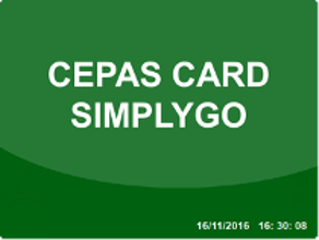 CEPAS Card SimplyGo