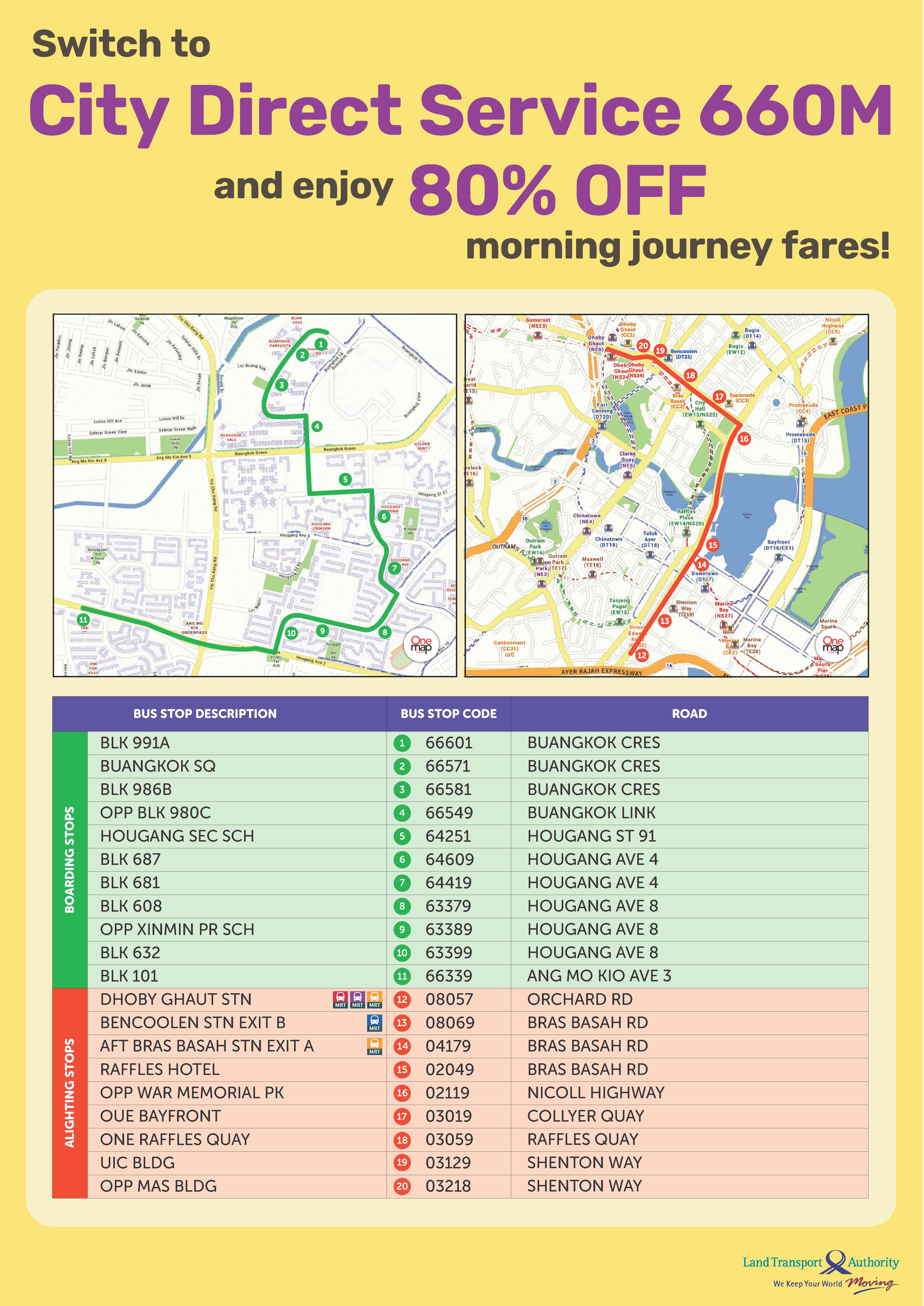 Bus Service 660M
