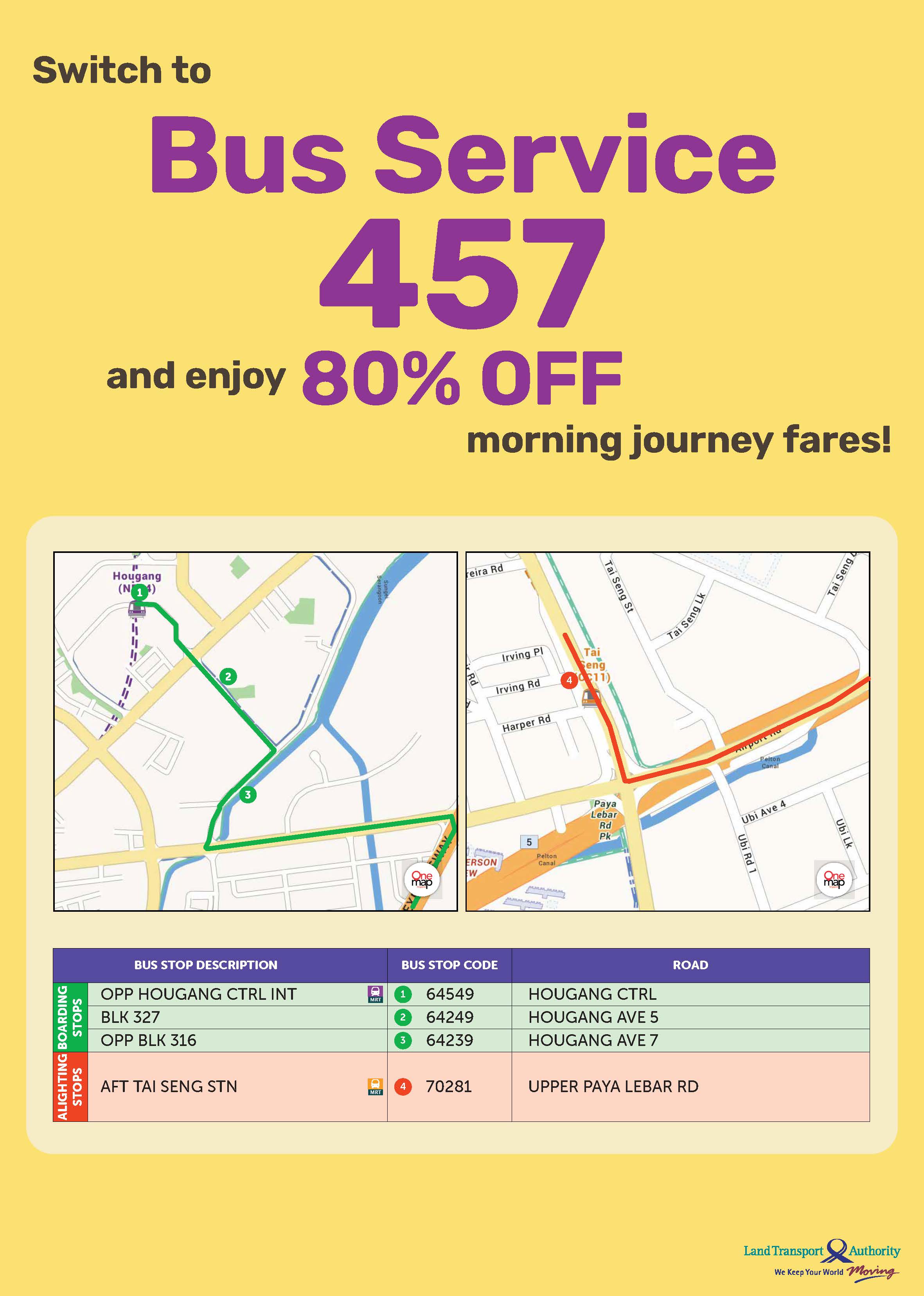 Bus Service 457-Mar 26