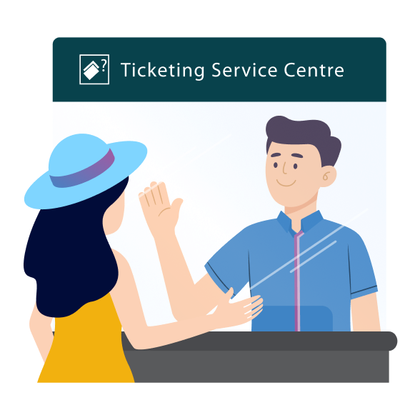 SimplyGo Ticketing Service Centres (TSCs)