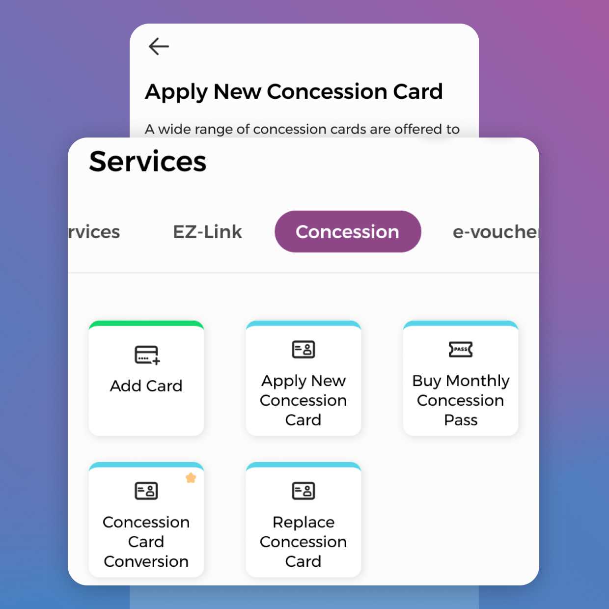 Concession Card Services