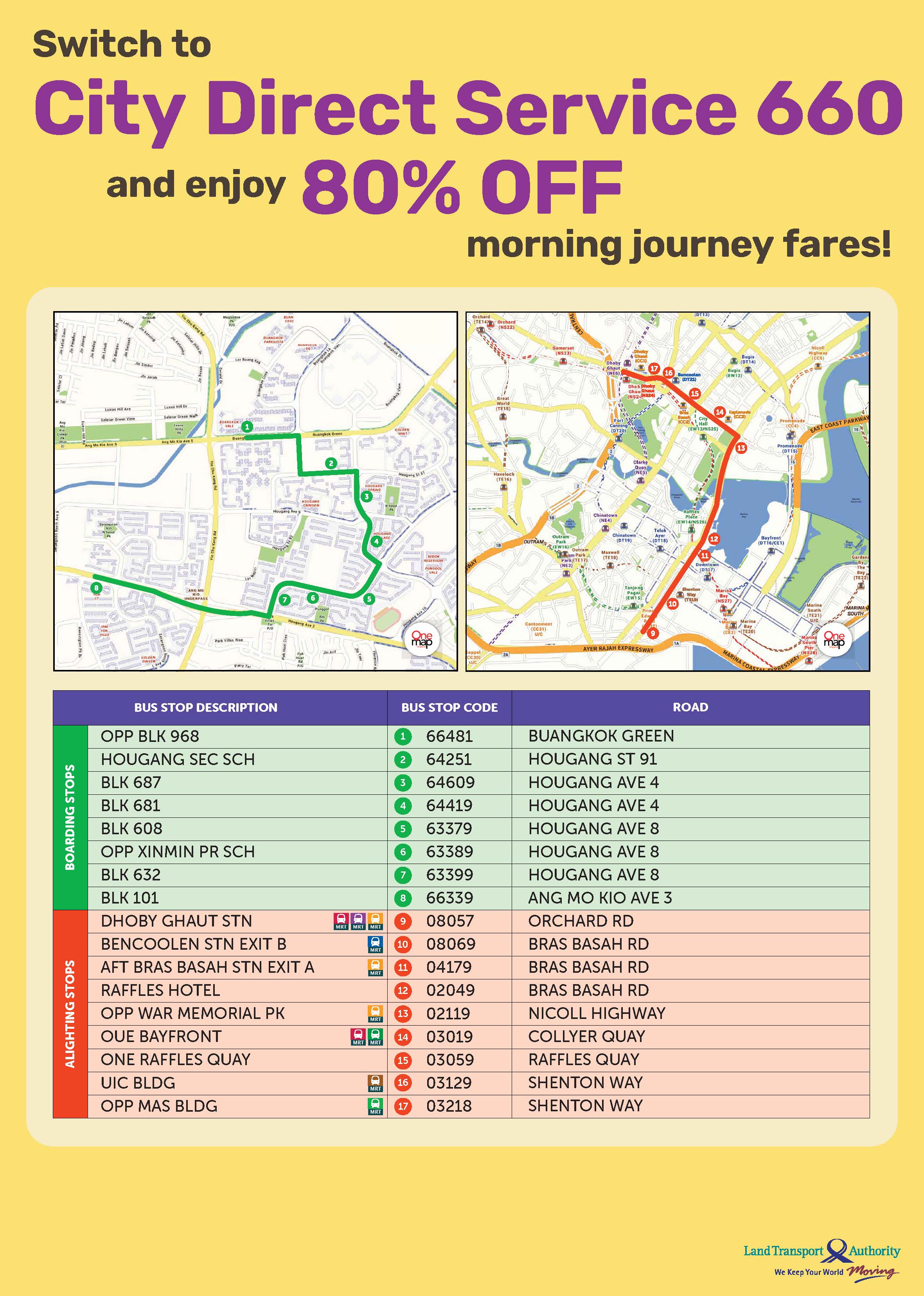 Bus Service 660-Mar 26