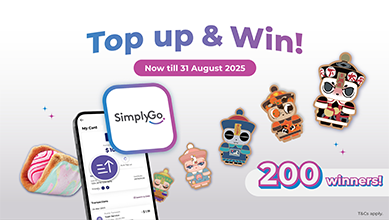 <p>Top up with the SimplyGo app and snag your chance to win attractive EZ-Link charms in our monthly lucky draw!</p>